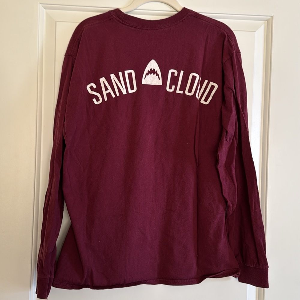 Sand Cloud Maroon Longsleeve T-Shirt